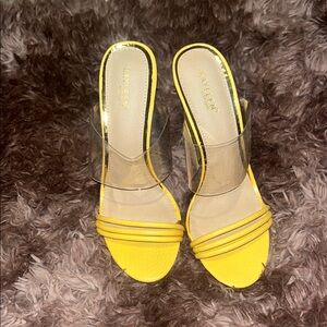 Yellow Women's Heels